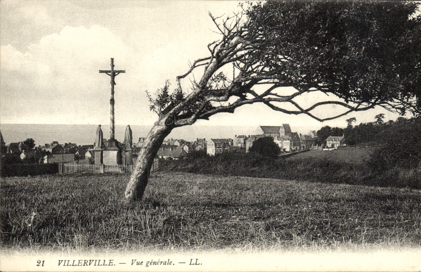 CPA Villerville Vue Generale