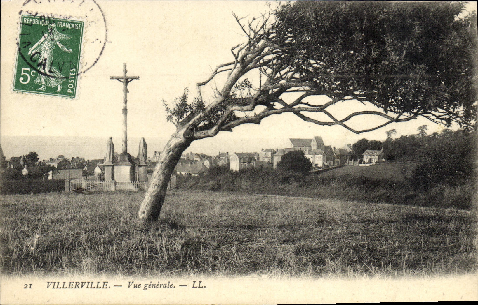 CPA Villerville Vue Generale