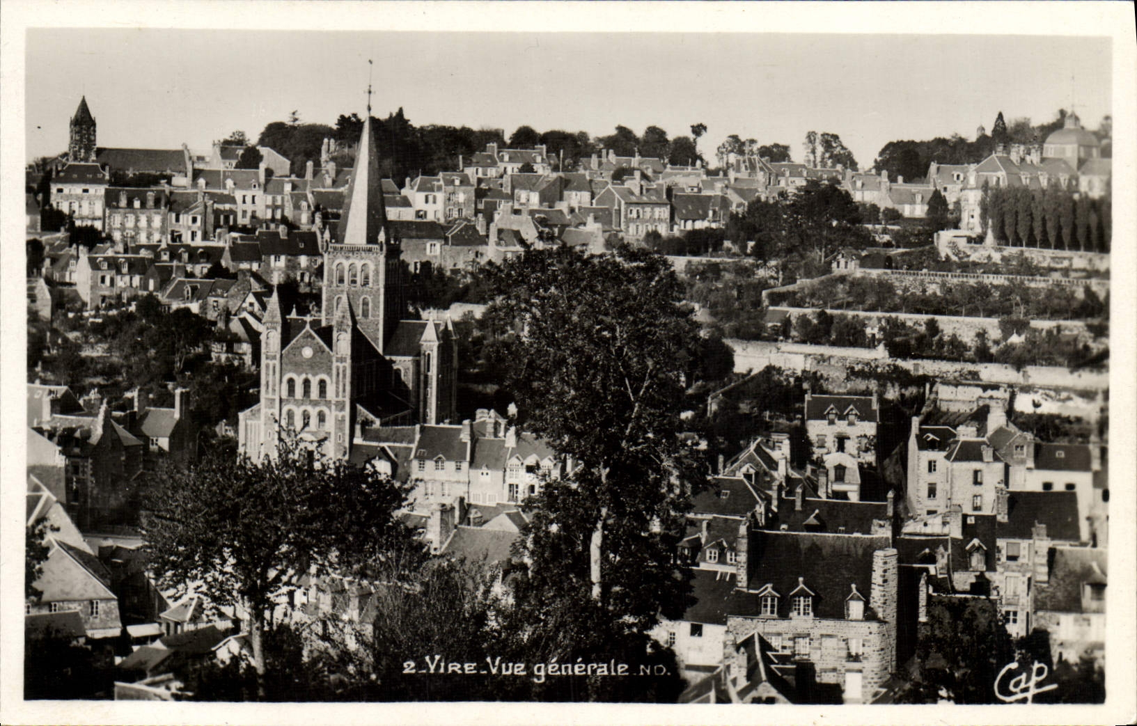 CPM Vire Vue Generale
