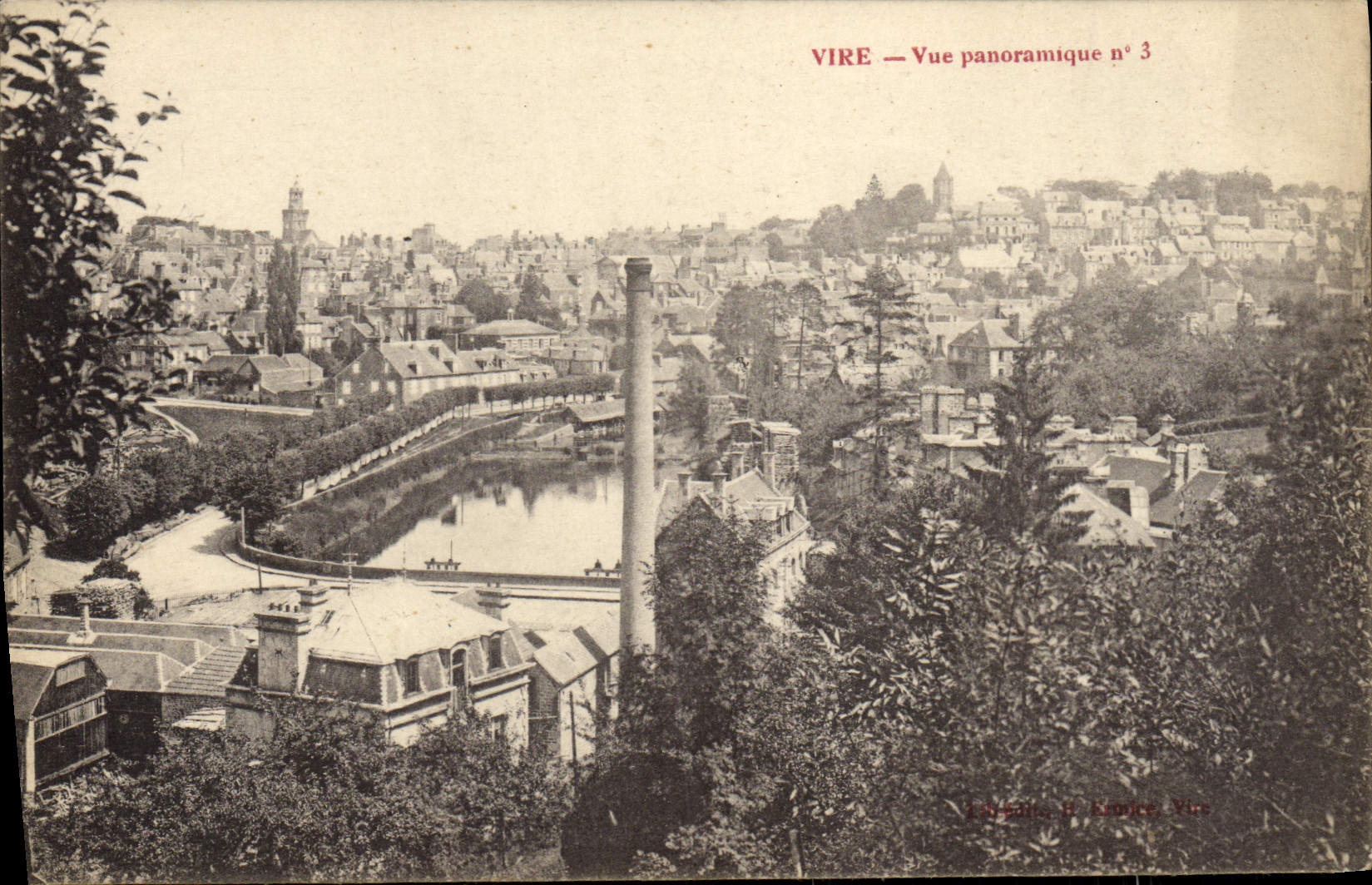CPA Vire Vue Panoramque