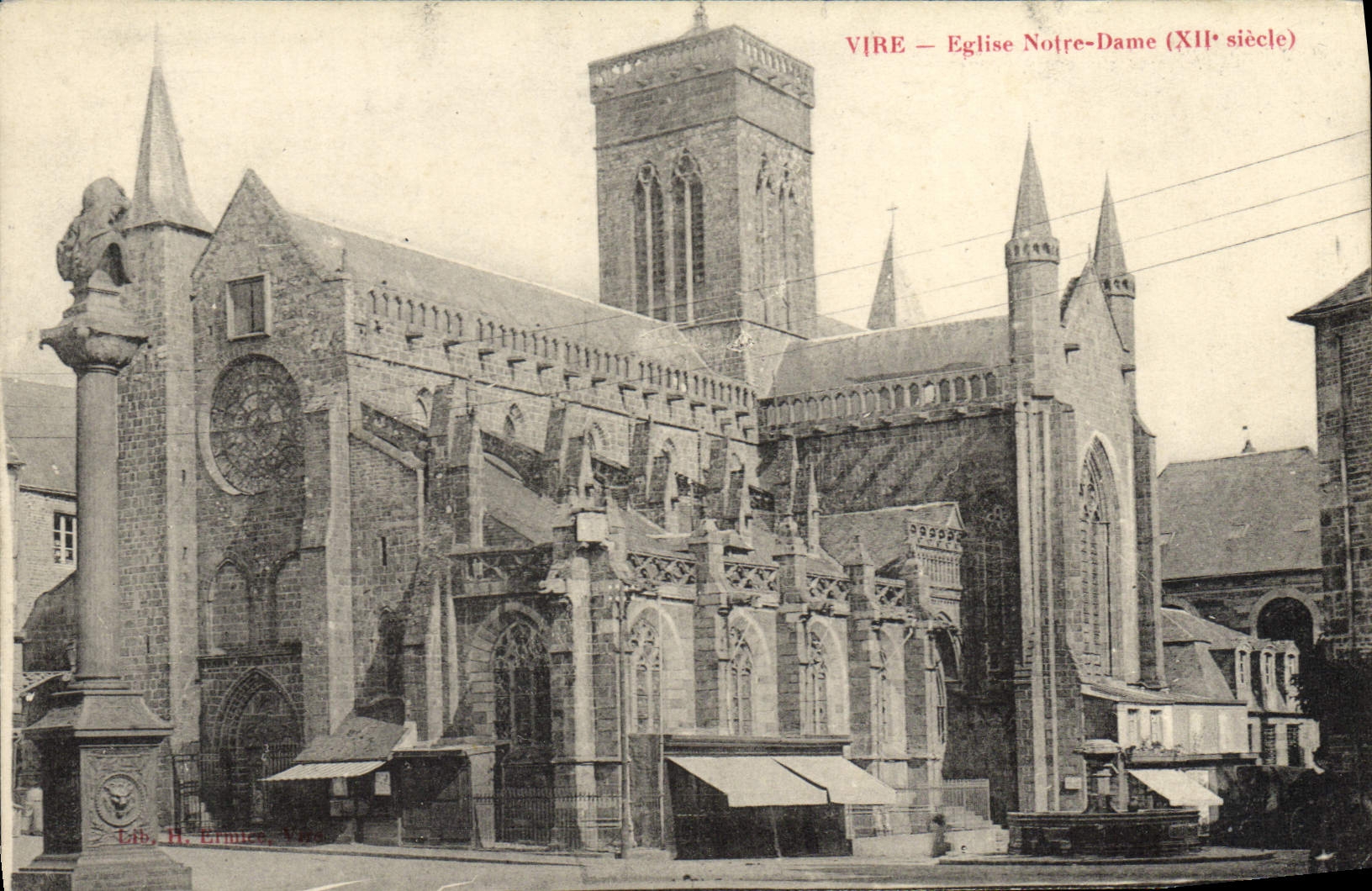 CPA Vire Eglise Notre Dame
