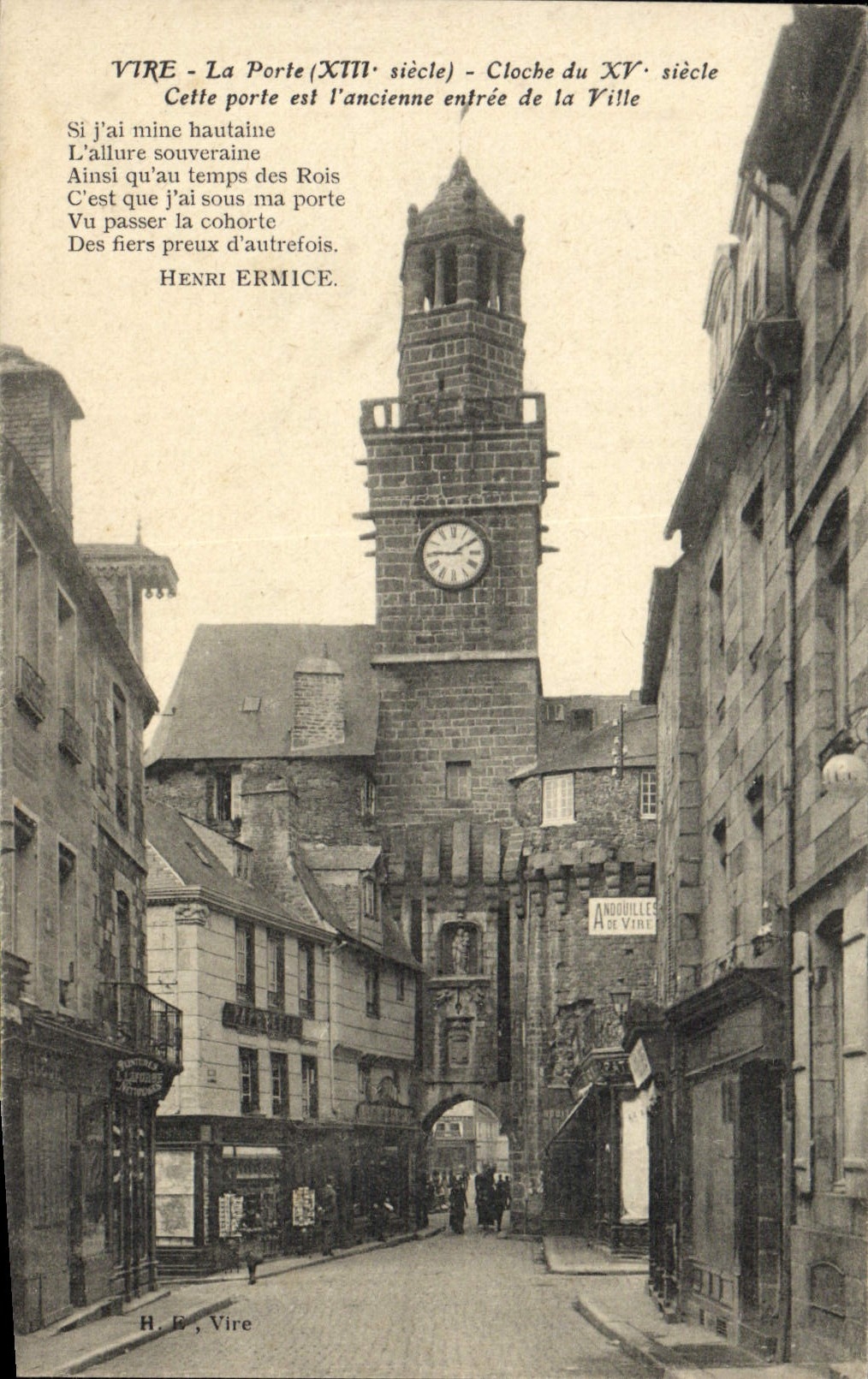 VINTAGE POSTCARD Gate Bell Transfers