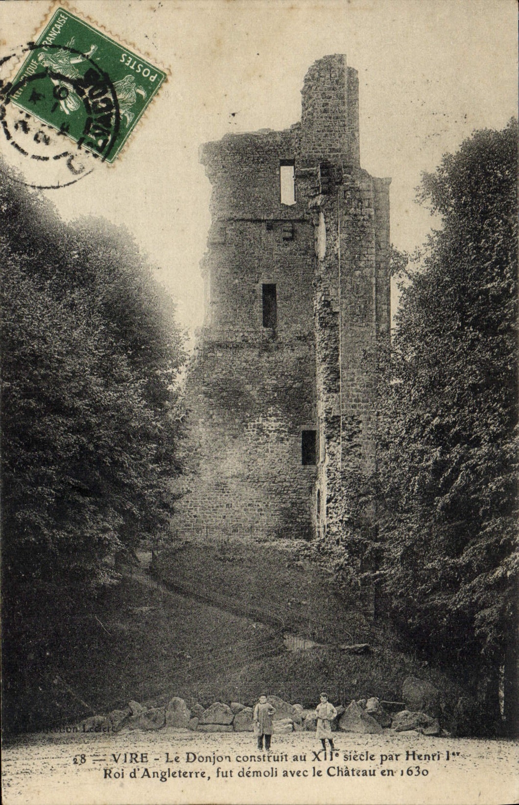 CPA Vire Le Donjon 