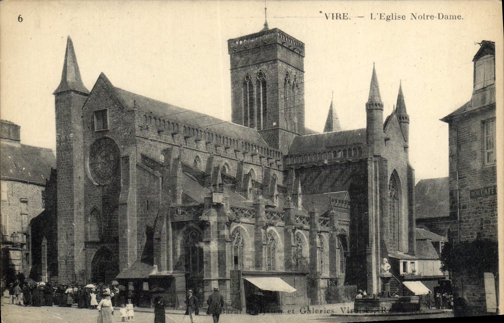 CPA Vire L'Eglise Notre Dame