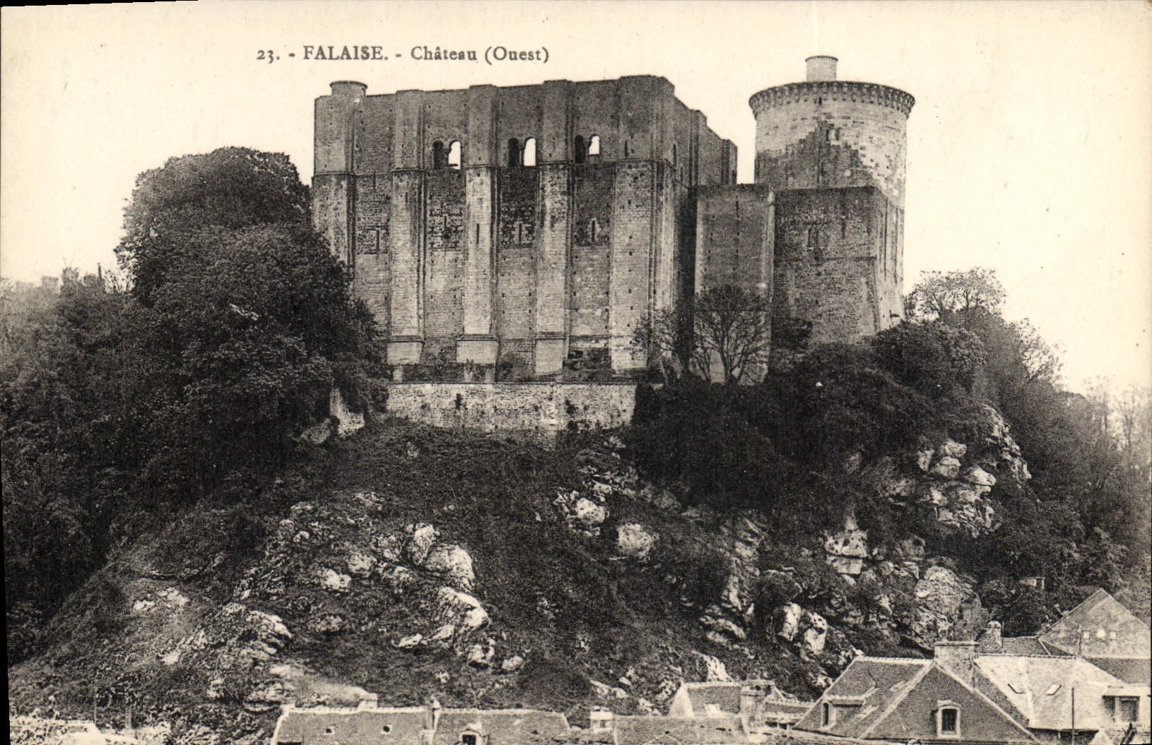 CPA Falaise Le Chateau