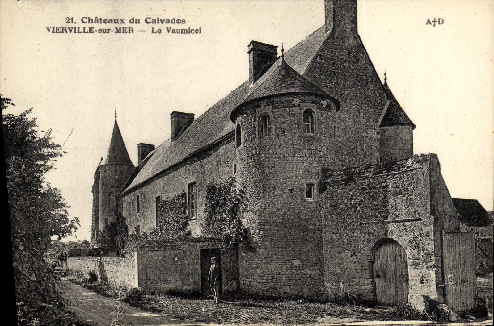 CPA Vierville Sur Mer Le Vaumicel
