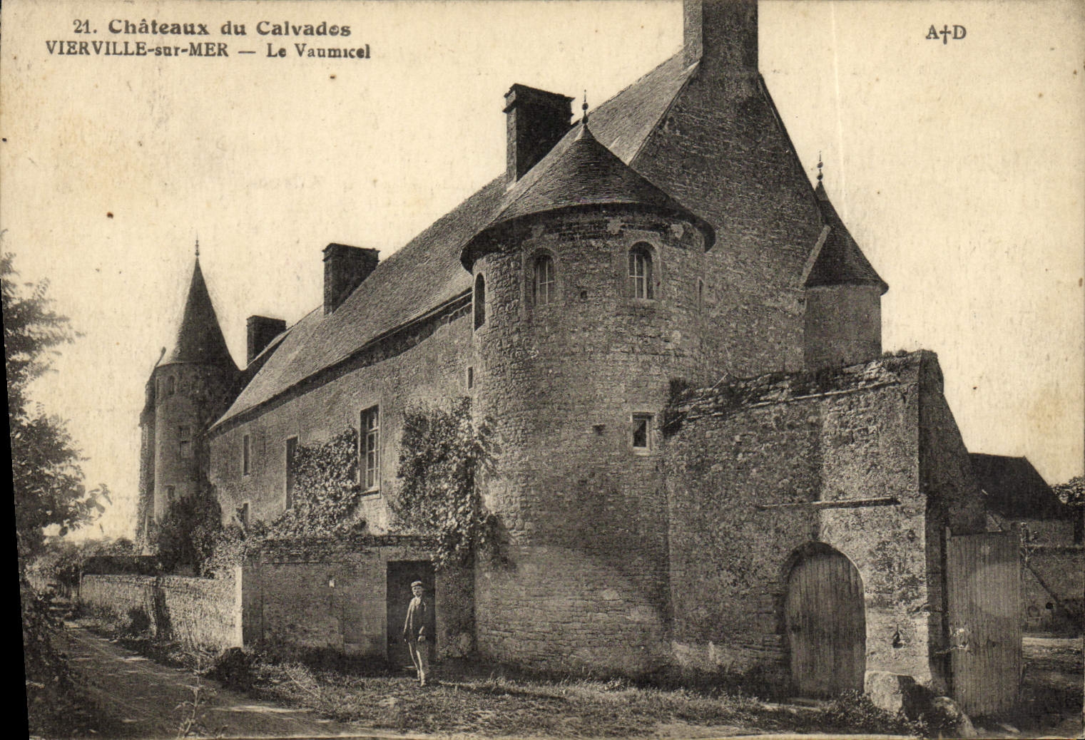 CPA Vierville Sur Mer Le Vaumicel