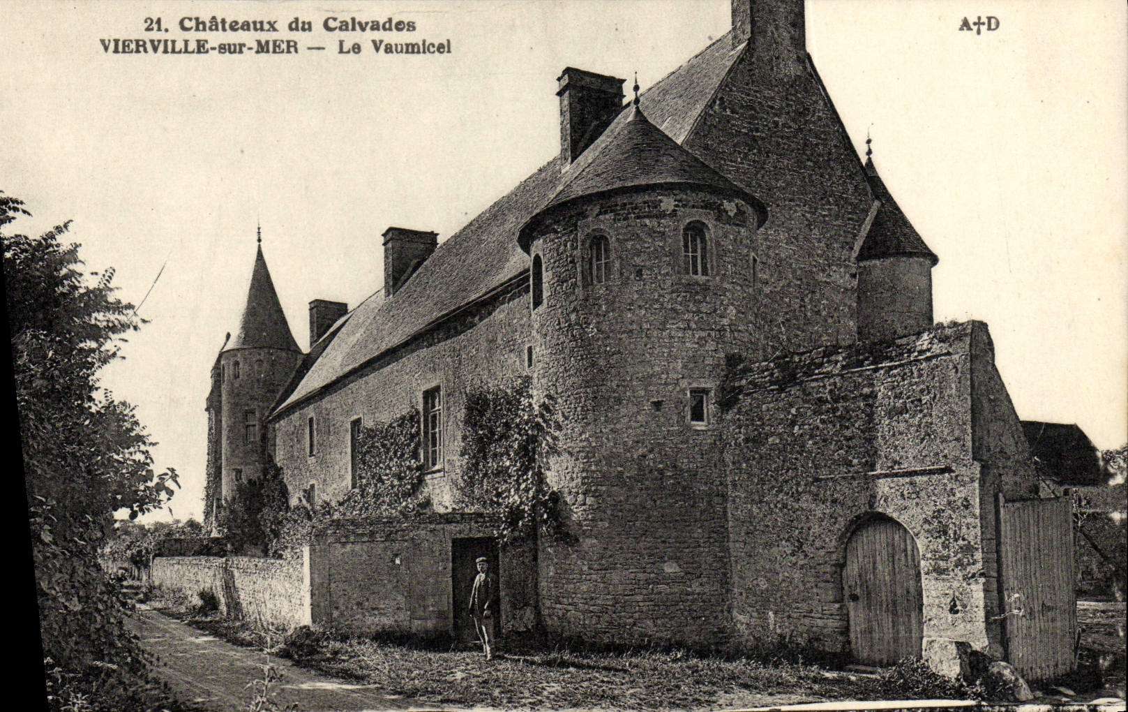 CPA Vierville Sur Mer Le Vaumicel