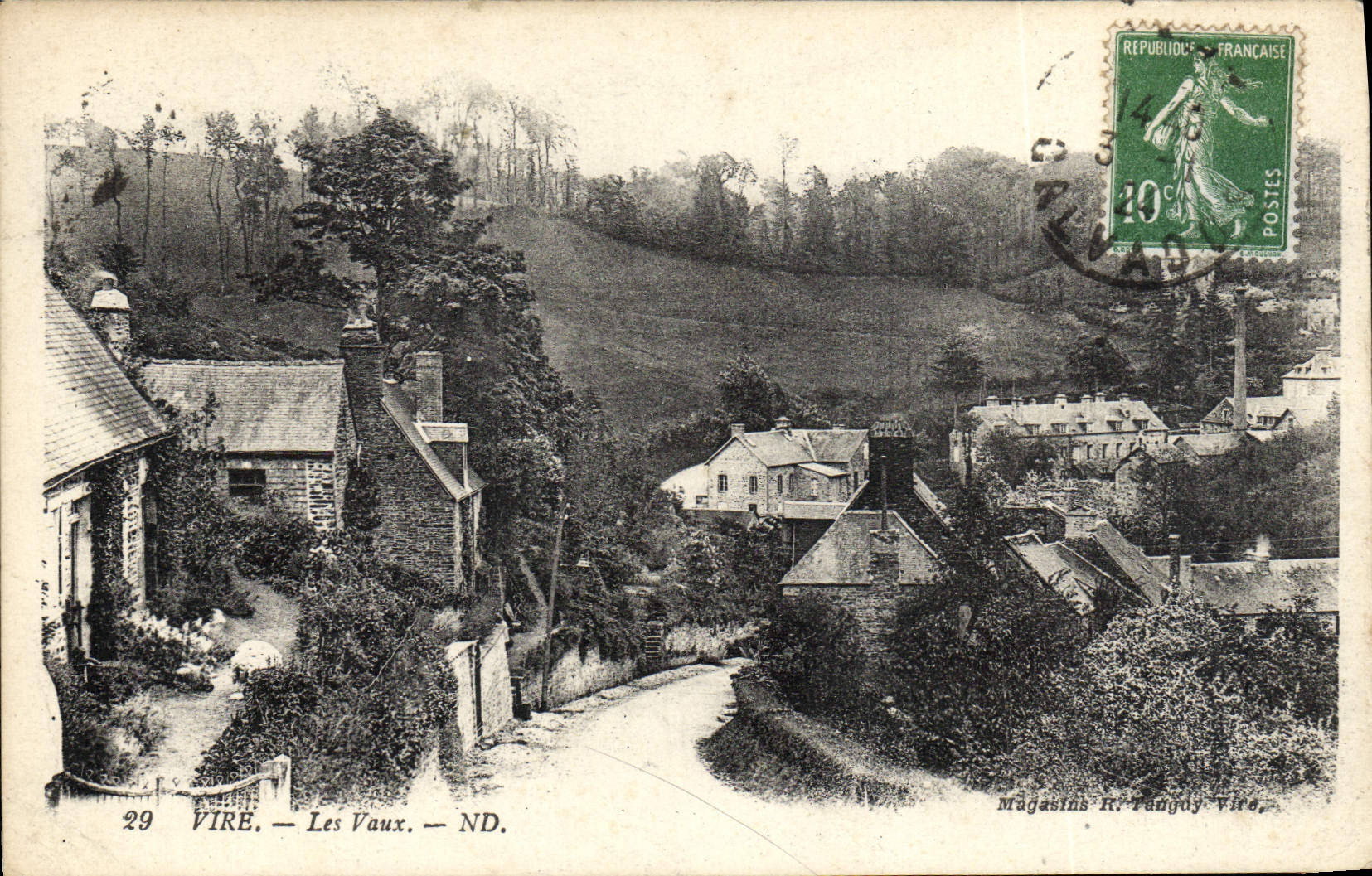 CPA Vire Les Vaux