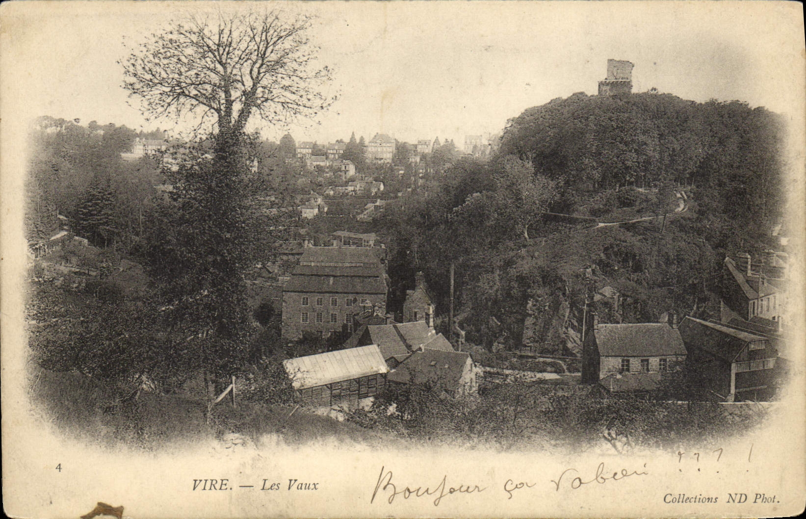 CPA Vire Les Vaux