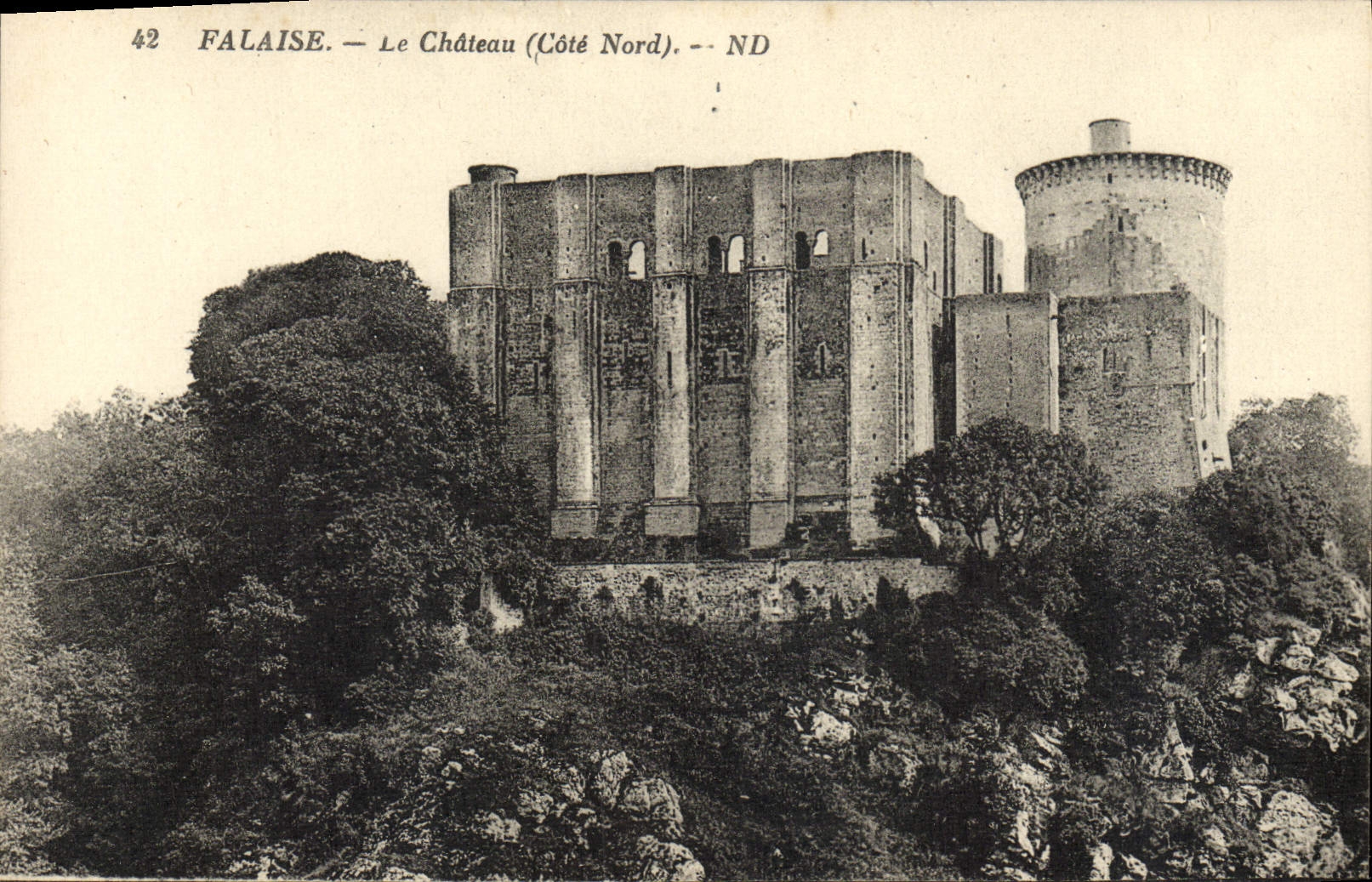 CPA Falaise Le Chateau