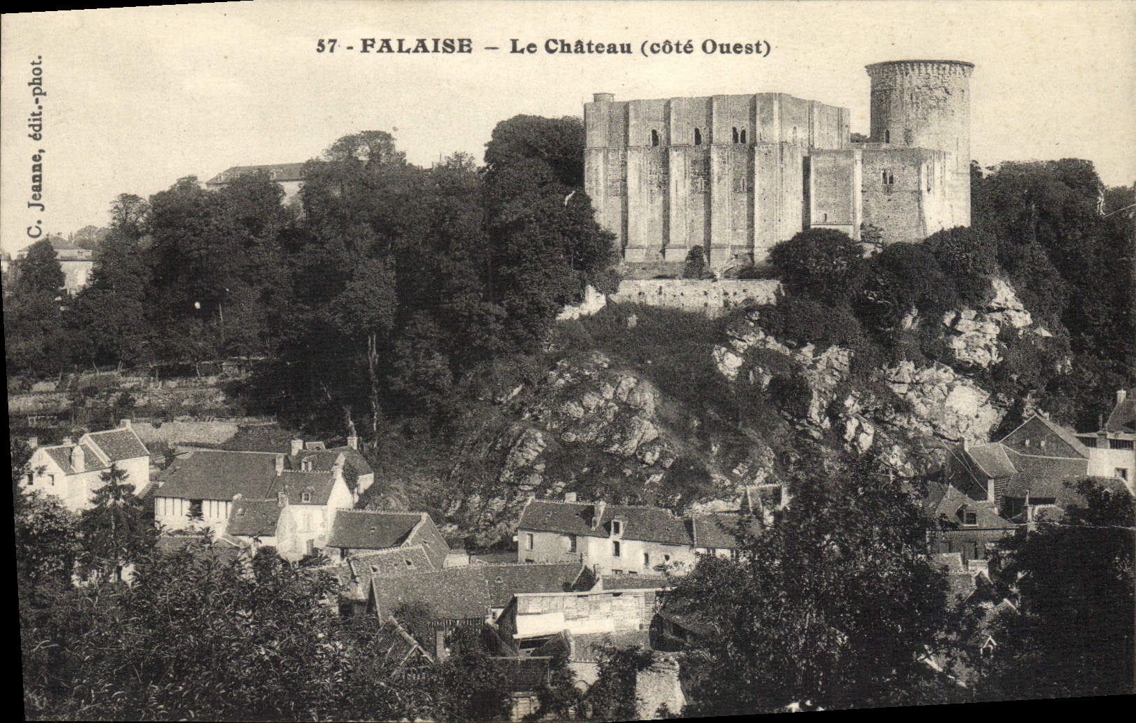 CPA Falaise Le Chateau