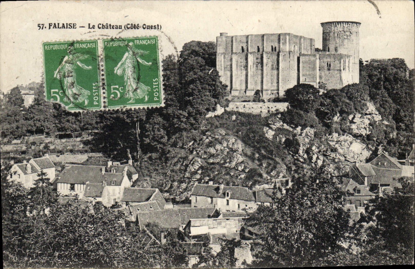 CPA Falaise Le Chateau