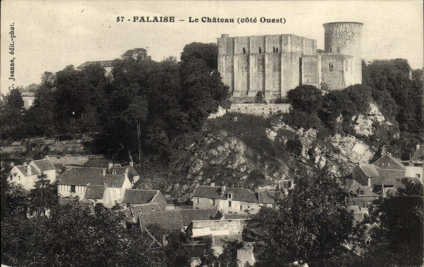 CPA Falaise Le Chateau 