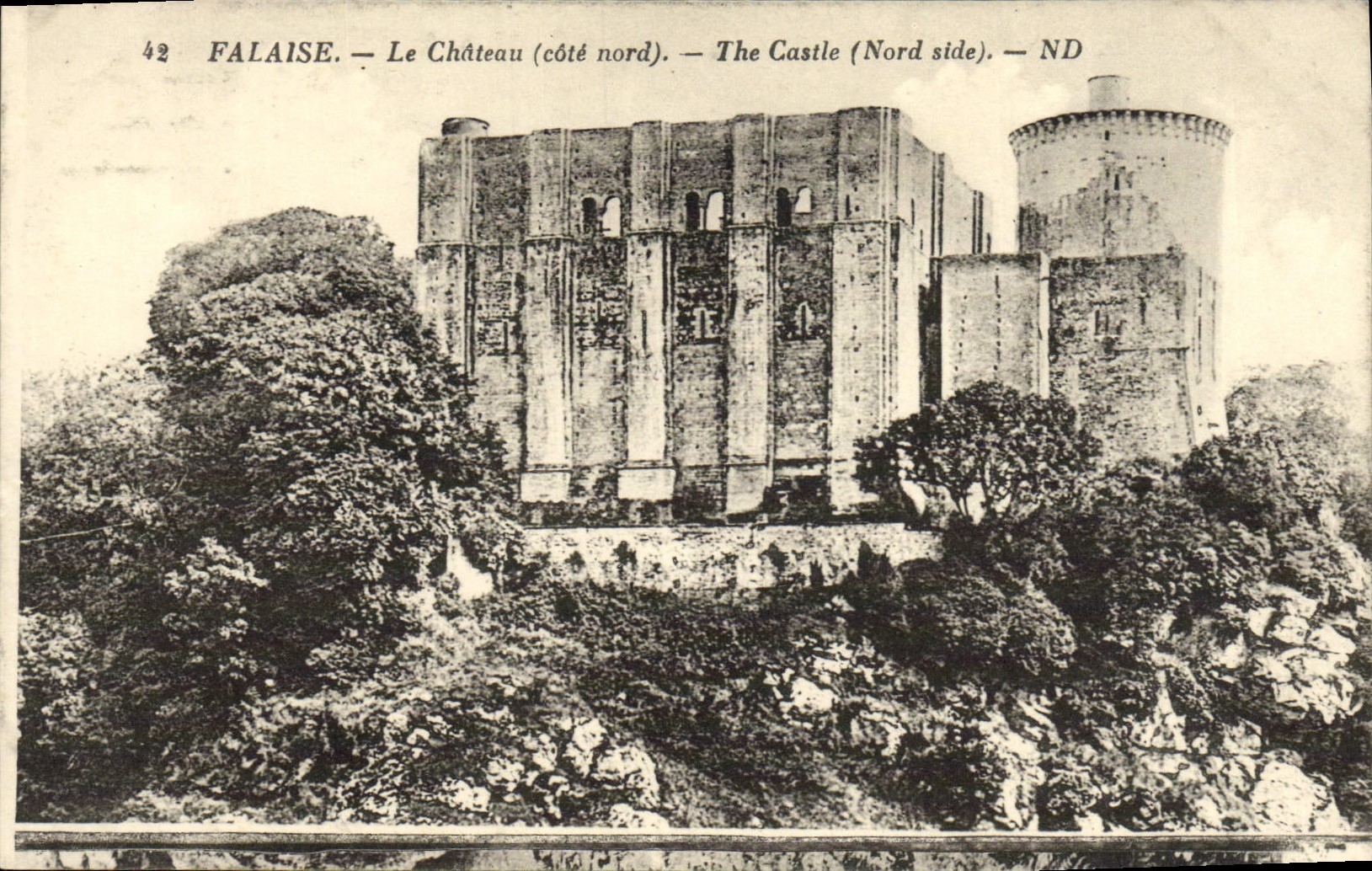 CPA Falaise Le Chateau 