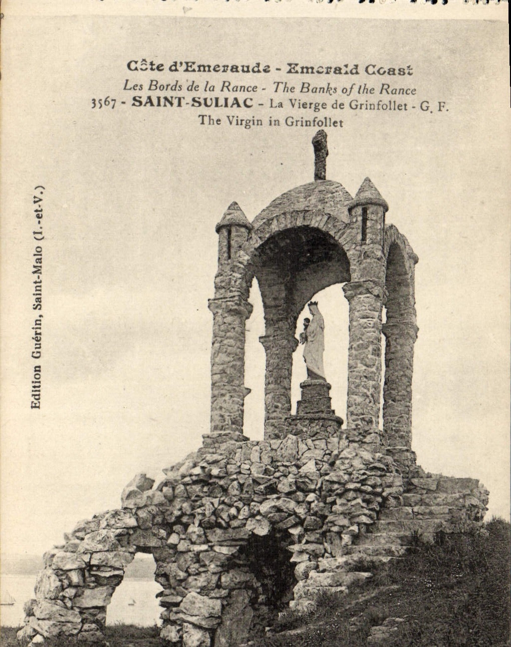 CPA Saint Suliac La Vierge de Grinfollet