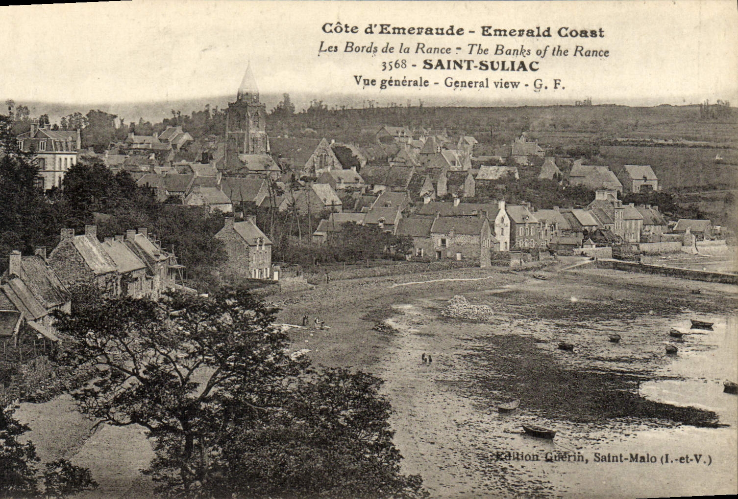 CPA Saint Suliac Vue generale