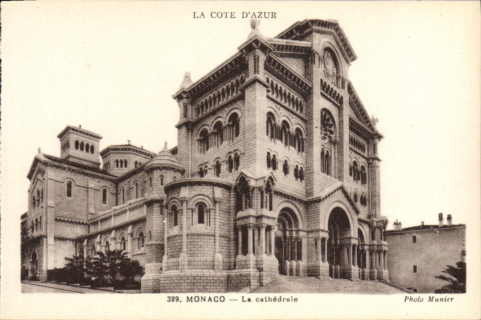 CPA Monaco La Cathedrale