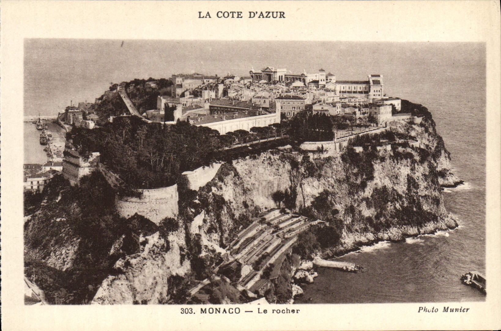 CPA Monaco Le Rocher