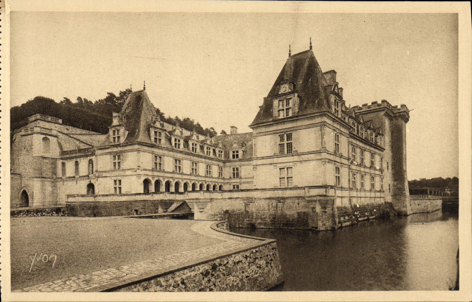 CPA Chateaux De La Loire Chateau de Villandry