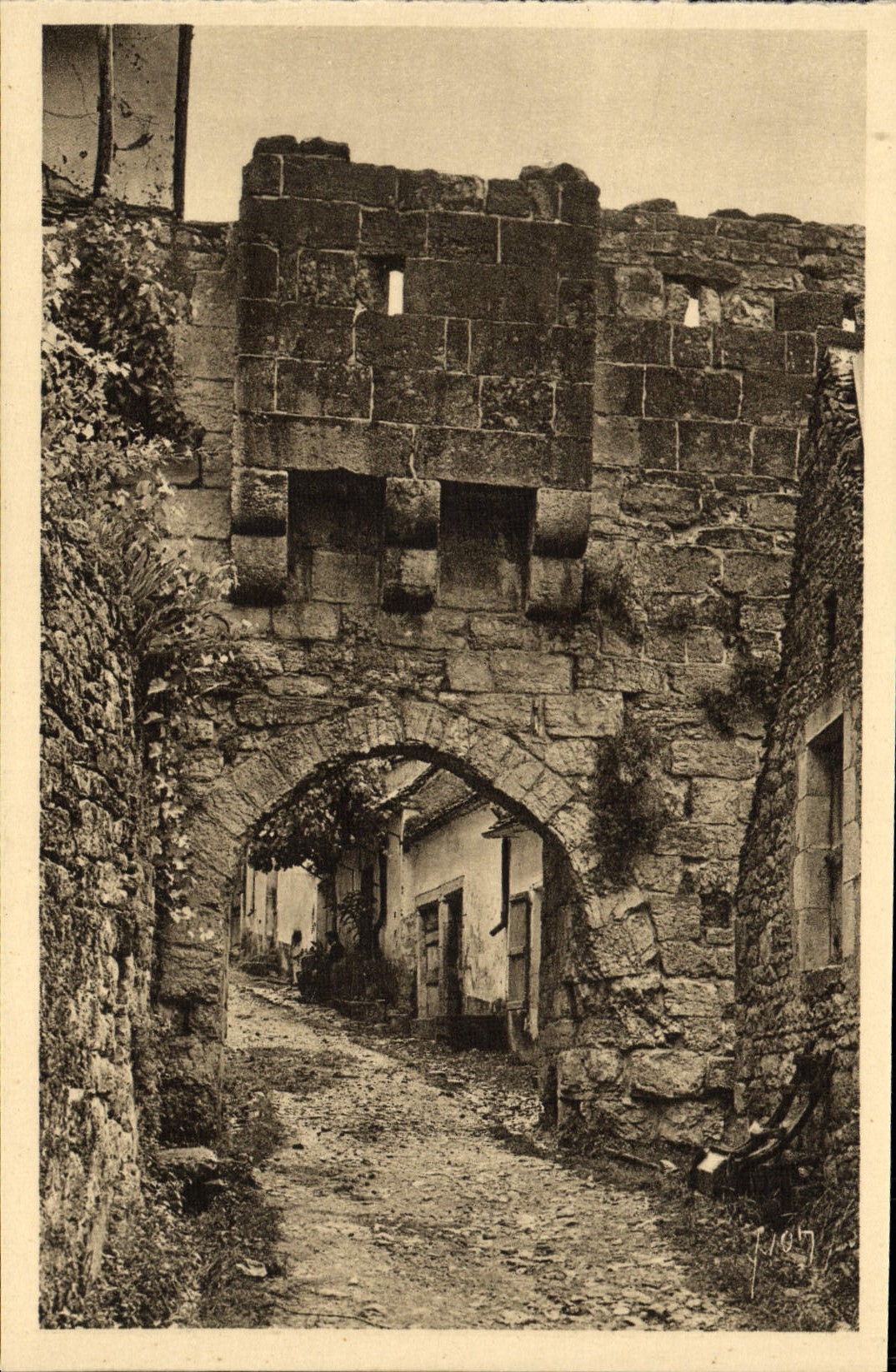 CPA Rocamadour La Porte Basse