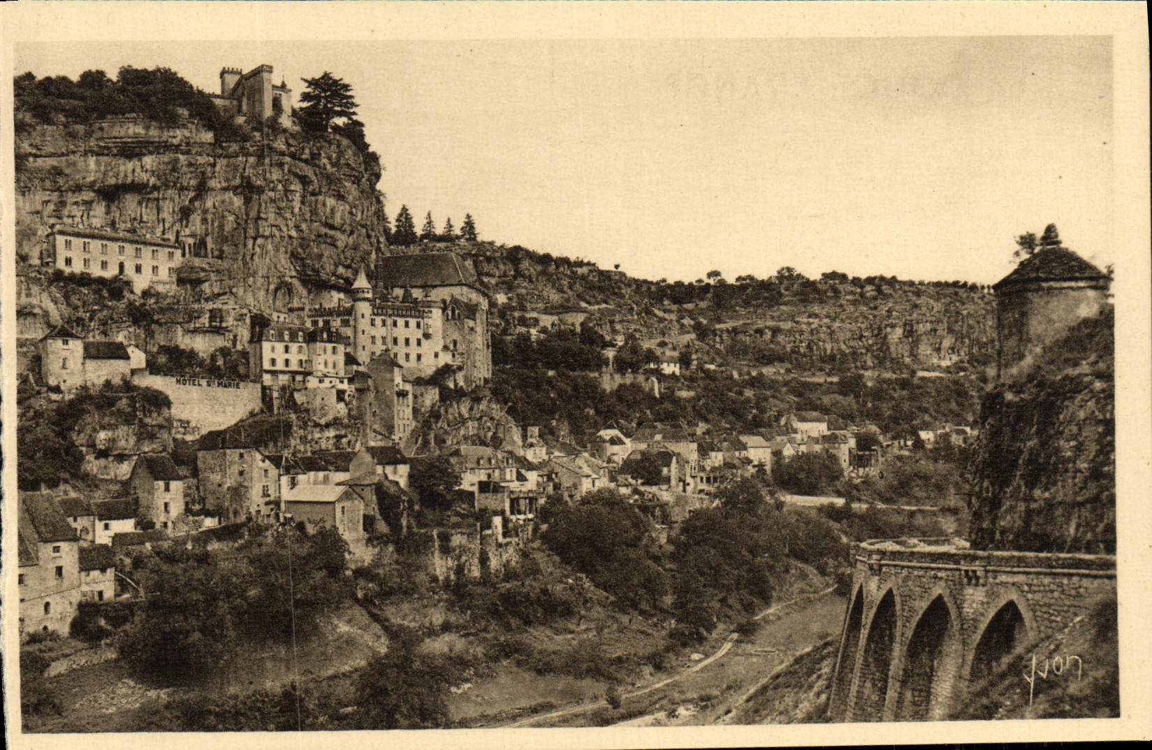 CPA Rocamadour Vue Generale