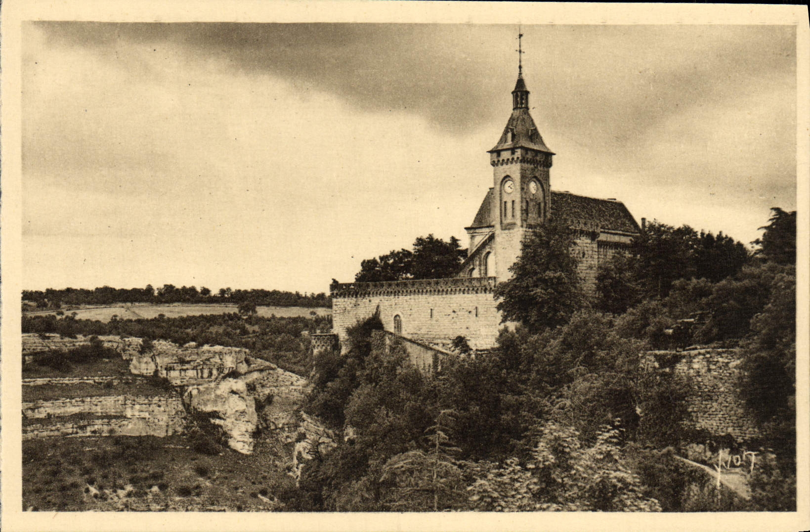 CPA Rocamadour Le Chateau