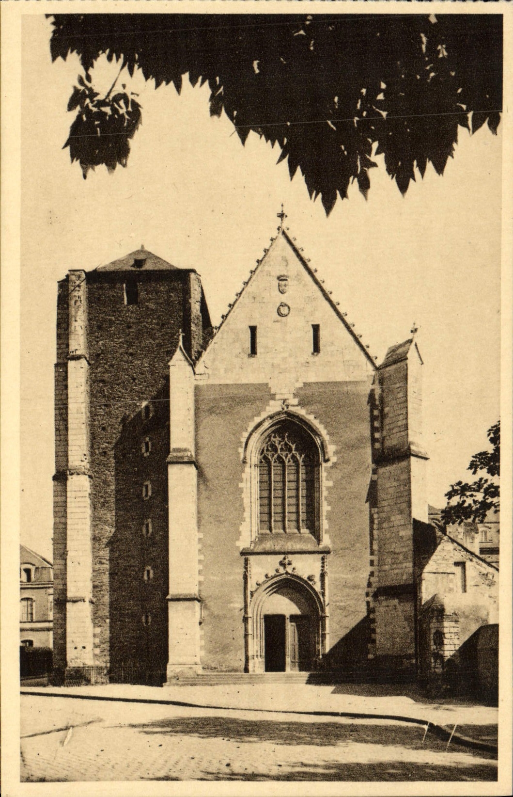 CPA Angers Eglise St Serge 