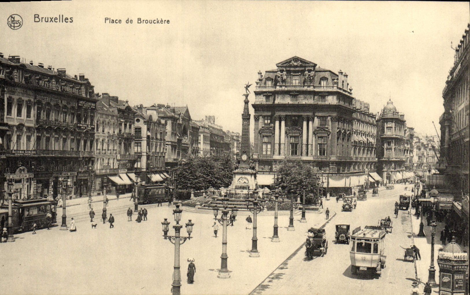CPA Bruxelles Place de Brouckere