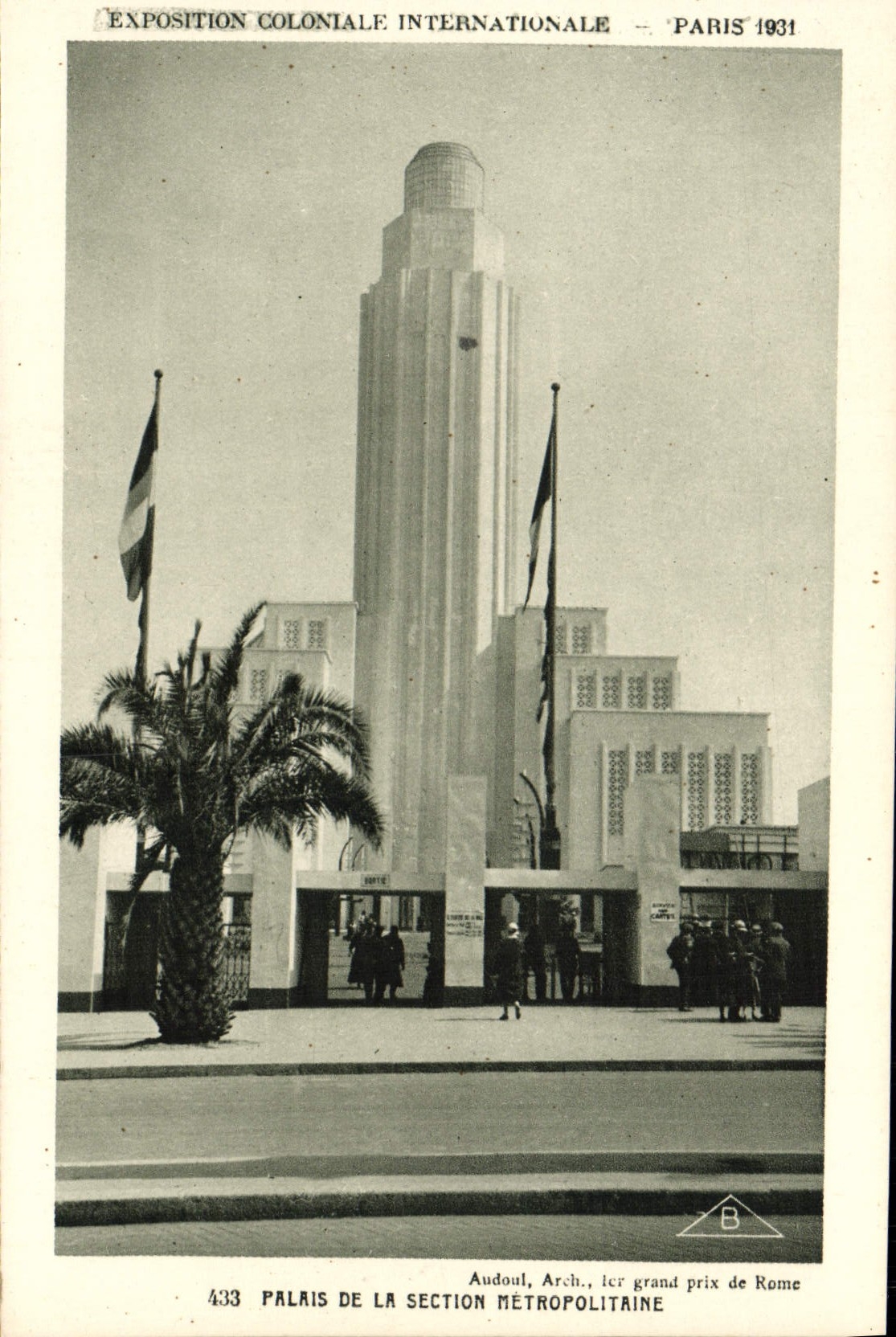 CPA Exposition Coloniale Internationale Paris 1931 Palais de la section metropolitaine