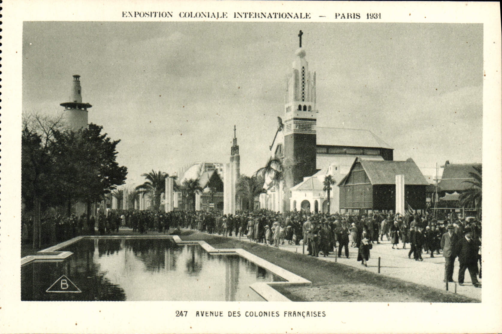 CPA Exposition Coloniale Internationale Paris 19231 Avenue des Colonies Francaises