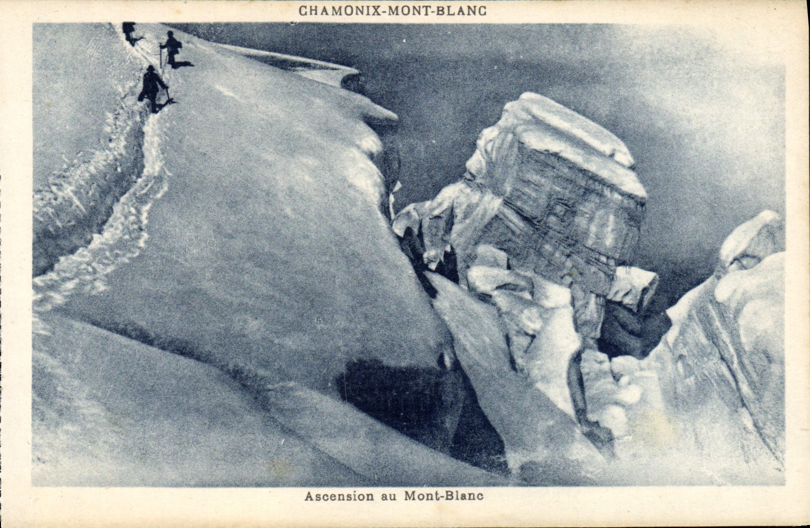 CPA Chamonix Mont Blanc Ascension du Mont Blanc Alpinisme