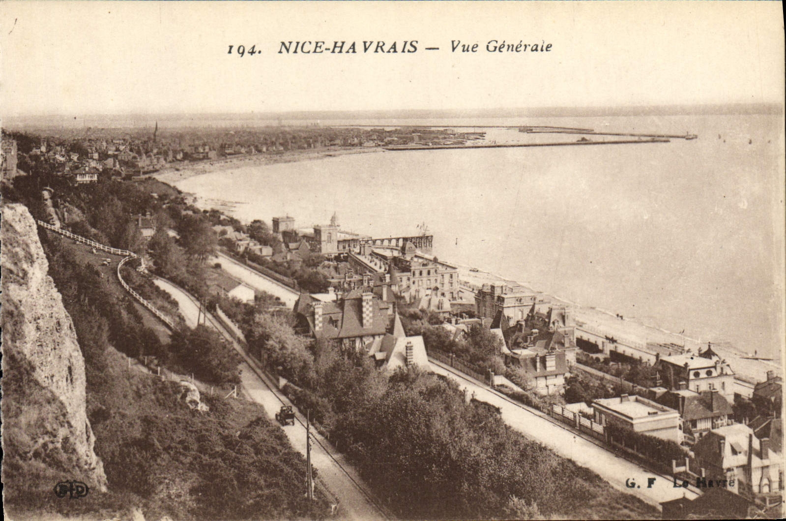 CPA Nice Havrais Vue Generale 