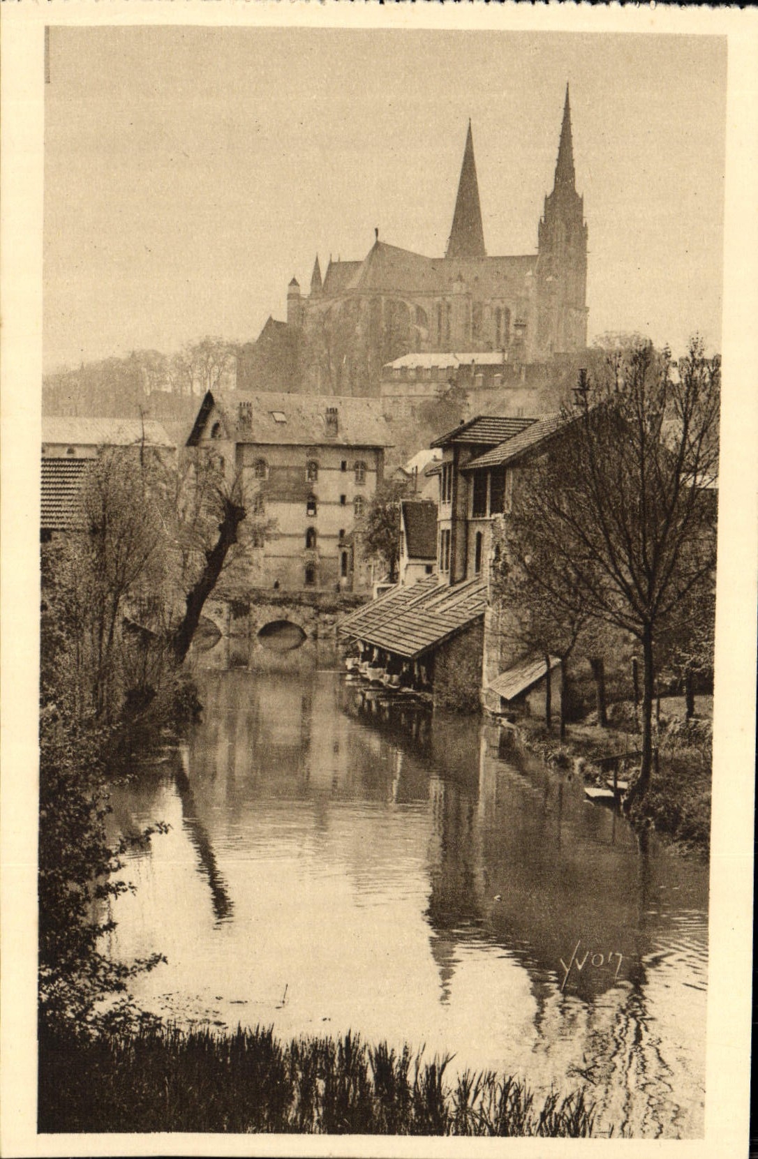 CPA Chartres Les Bords de L'Eure