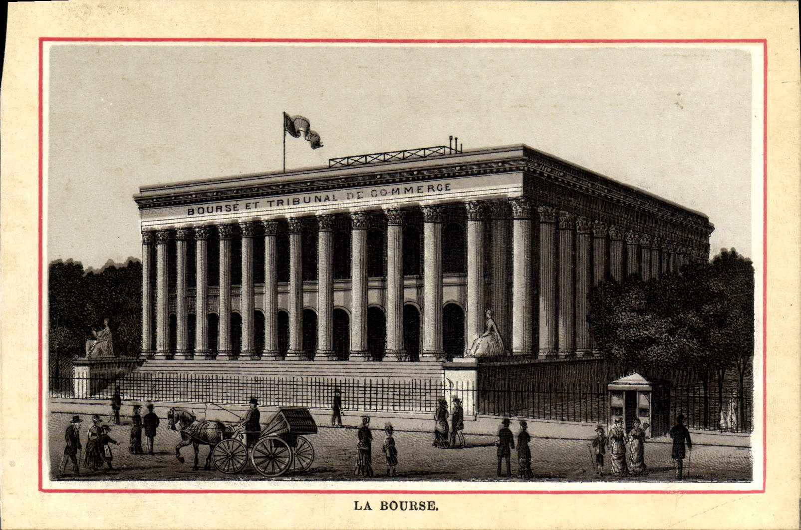 CPA La Bourse Paris