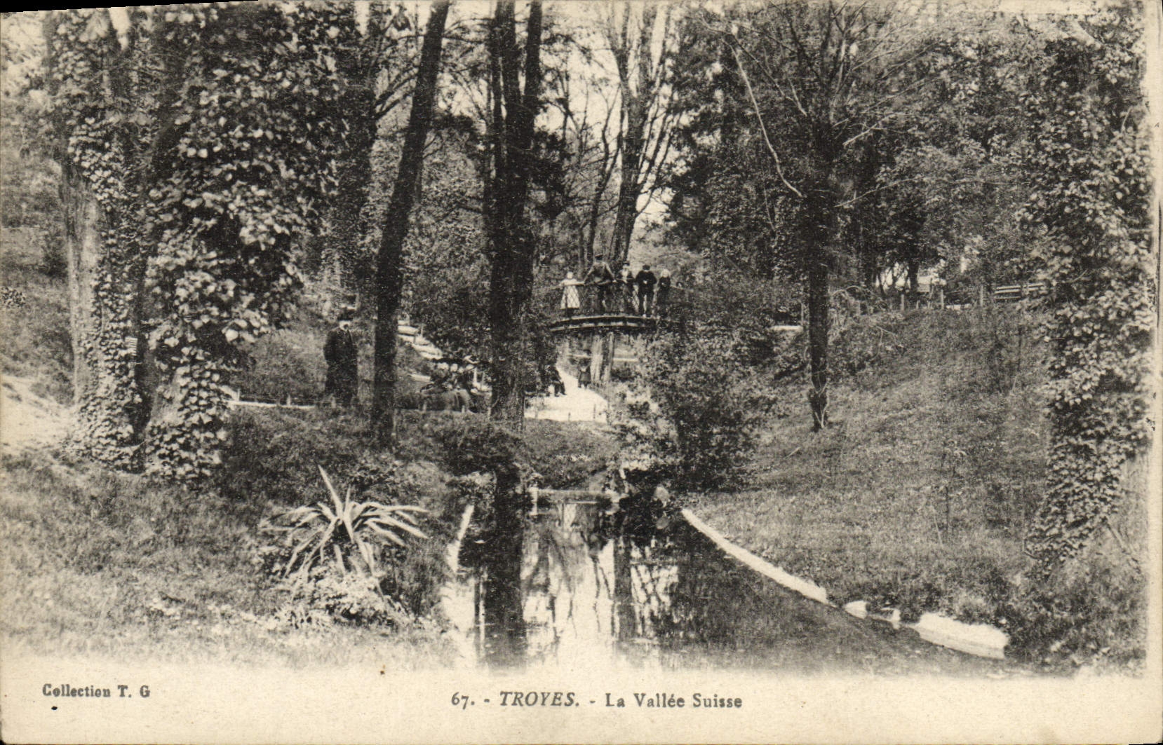 CPA Troyes La Vallee Suisse 