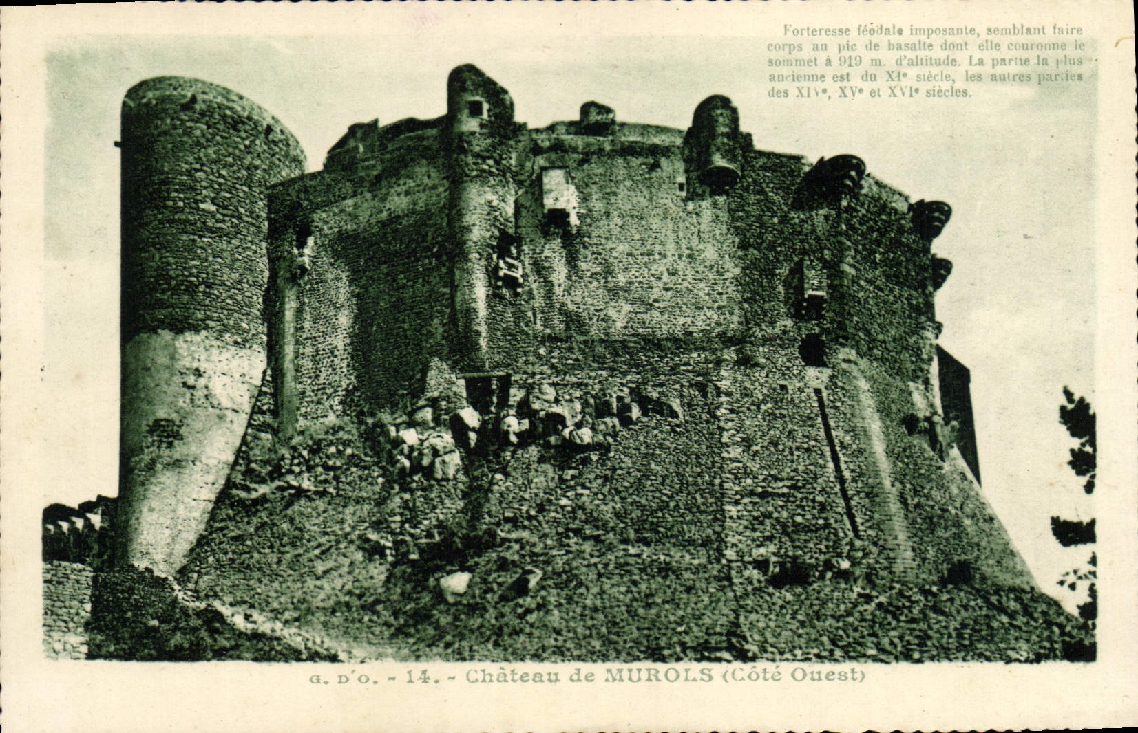 CPA Chateau De Murols