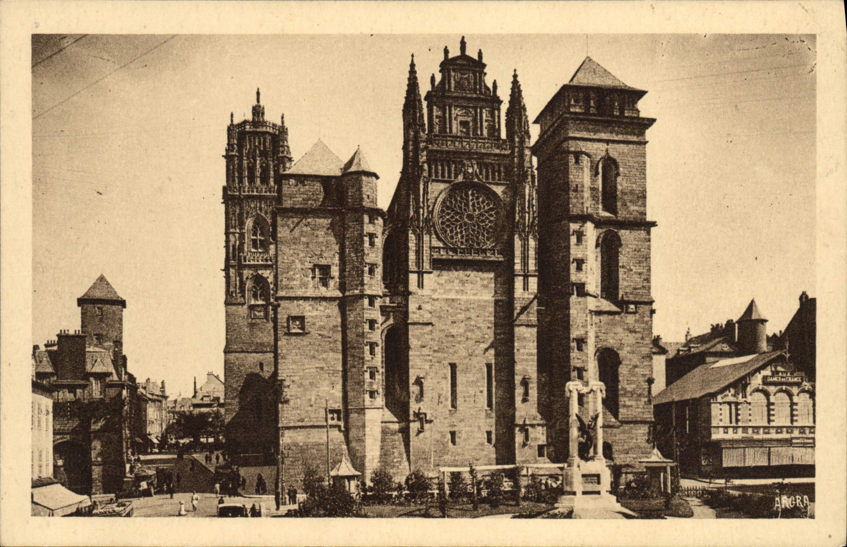 CPA Rodez La Cathedrale