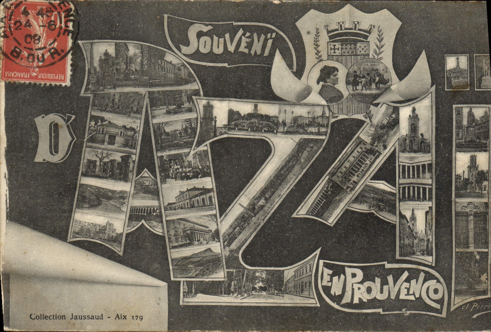 CPA Souvenir Aix Provence
