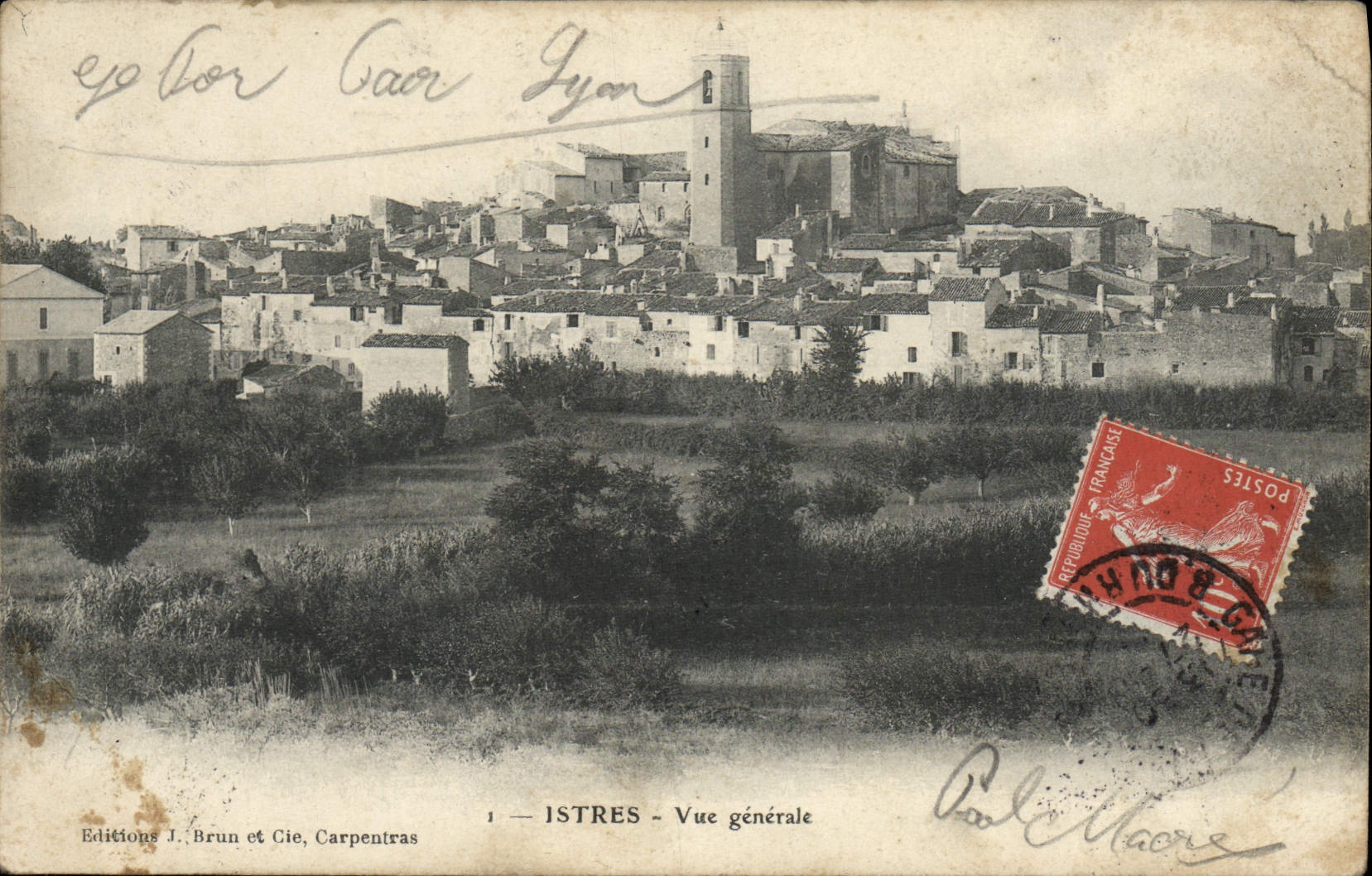 CPA Istres Vue Generale