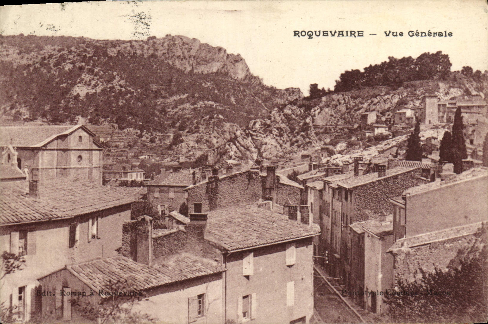 CPA Roquevaire Vue generale