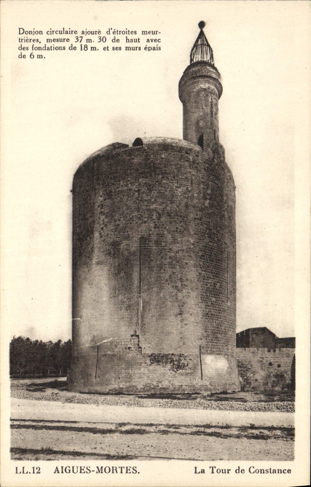 CPA Aigues Mortes La Tour De Constance