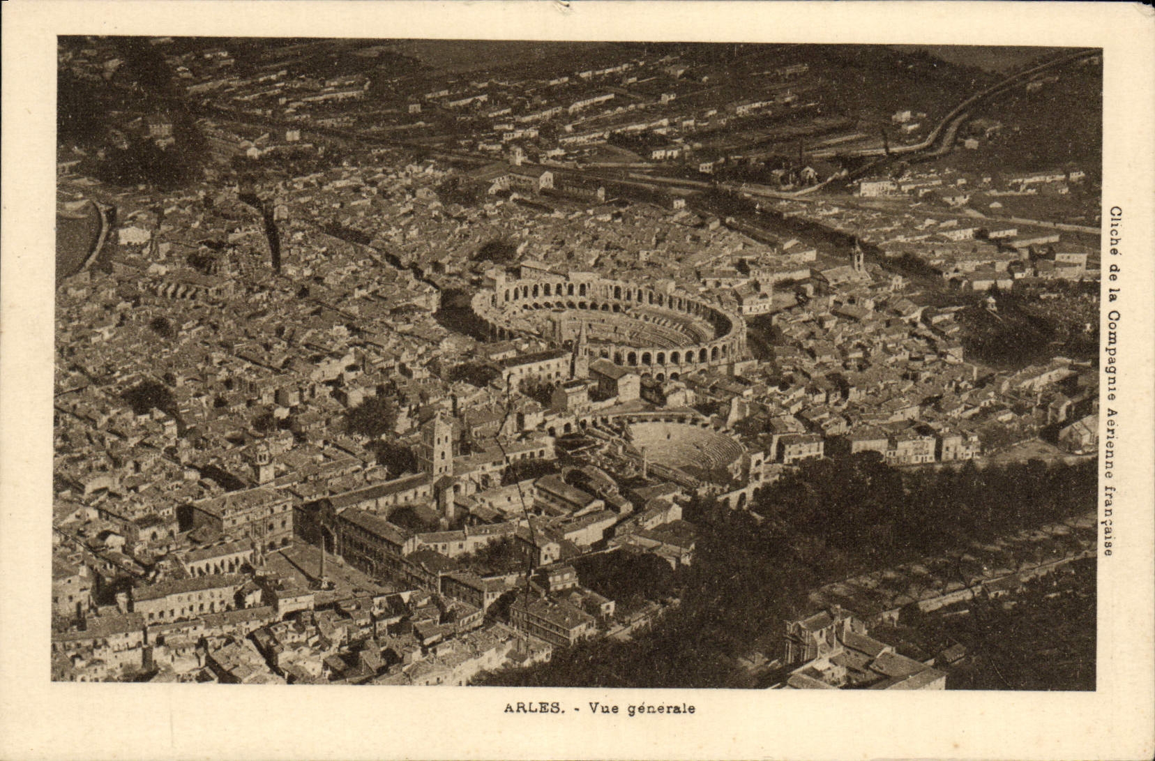 CPA Arles Vue Generale