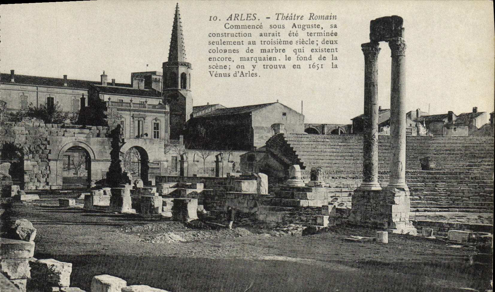 CPA Arles Theatre Romain