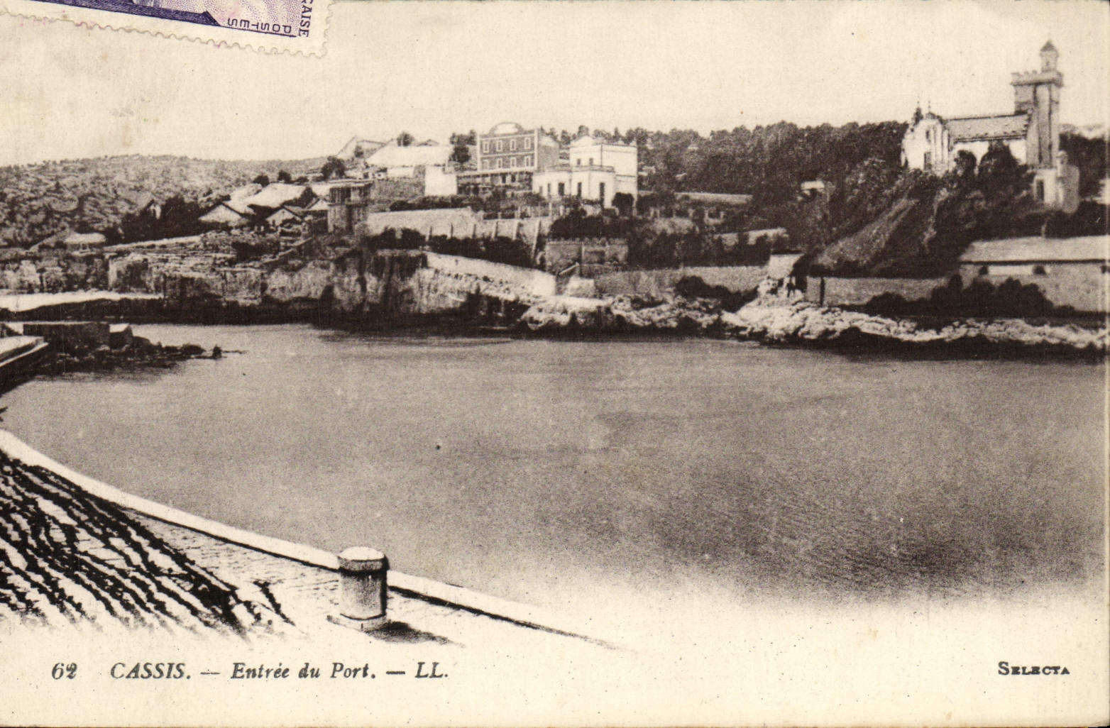 VINTAGE POSTCARD Blackcurrant entered of the port