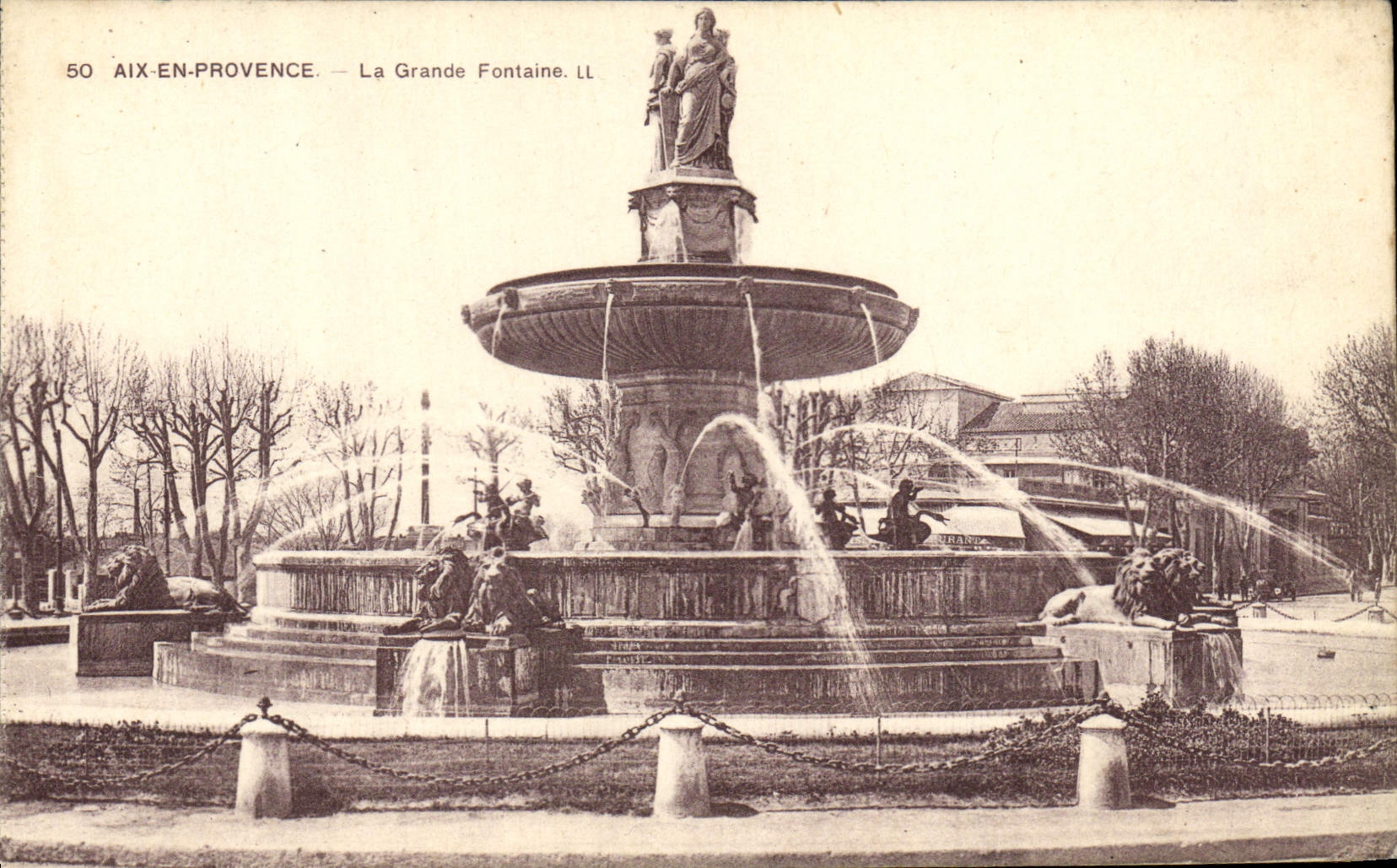 CPA Aix en Provence La Grande Fontaine