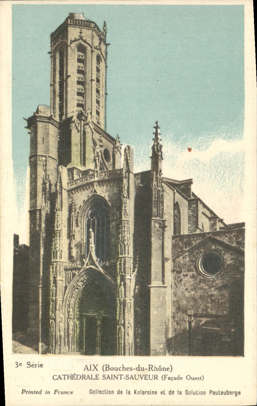 CPA Aix en Provence Cathedrale Saint Sauveur