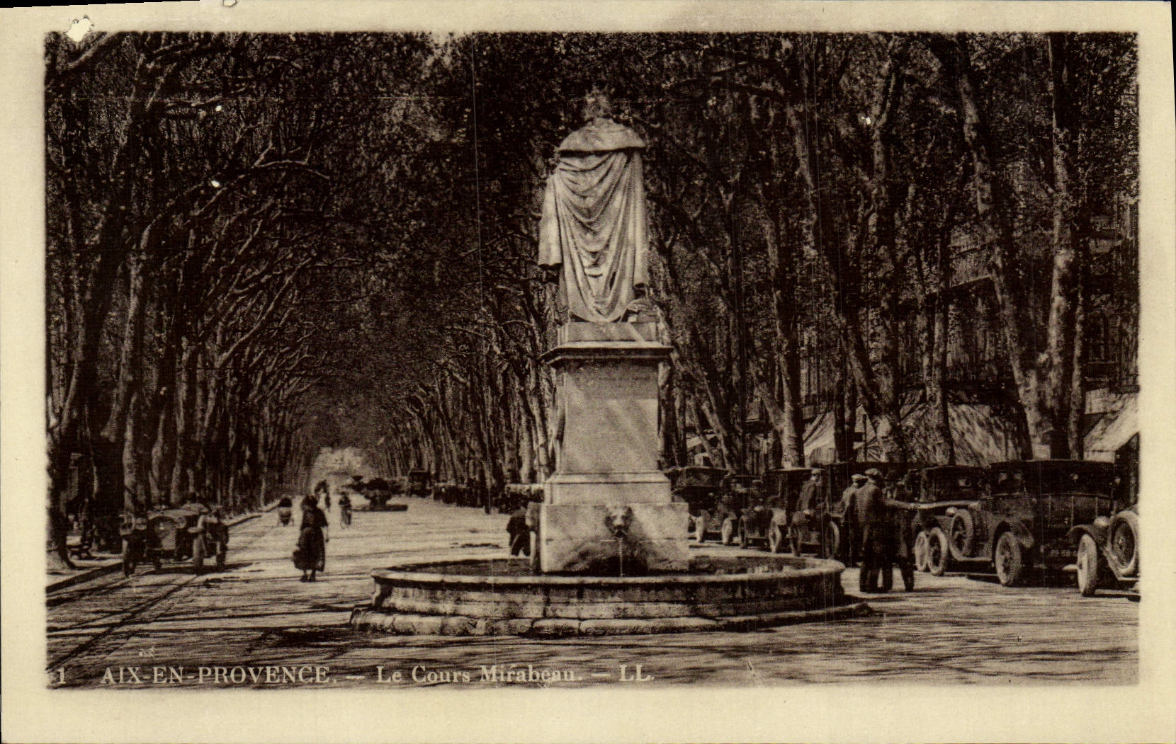 CPA Aix en Provence Le cours Mirabeau