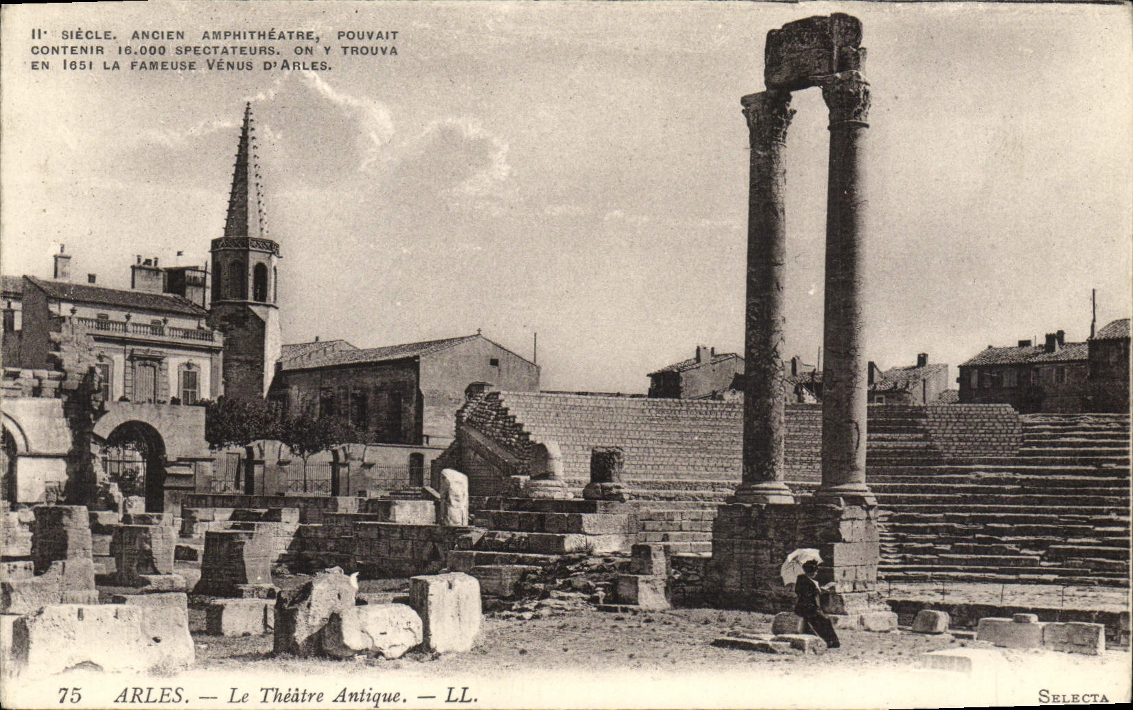 CPA Arles Le theatre antique