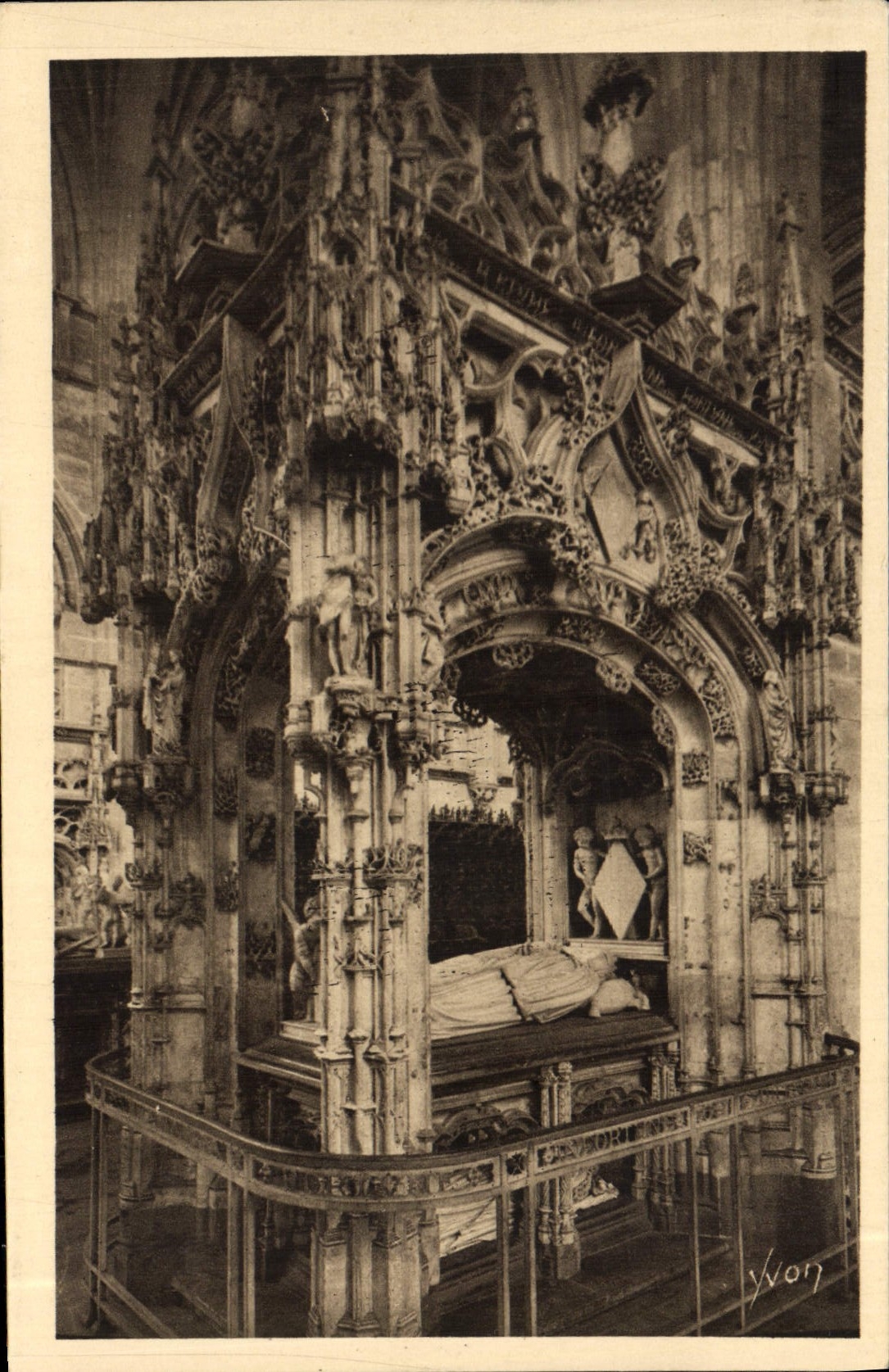 CPA Bourg Eglise De Brou Mausolee de Marguerite d'Autriche